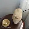 Gorro de Lana Bordado con Letra para Mujer Estilo Coreano Otoño e Invierno Nueva Moda Casual Gorro de Punto Cálido con Protección para los Oídos de Invierno para Hombre
