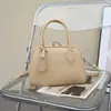 Bolsa Feminina de Couro Genuíno Bolsa de Mão de Nicho High-end Nova Moda Primavera 2025 Bolsa de Ombro Bolsa Transversal de Grande Capacidade