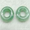 Ágata de cristal de 15 mm piedra semipreciosa bagel variedad colorida de materiales anillo vaigu accesorios de joyería accesorios de cuentas sueltas