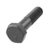 Tornillos de acero al carbono de alta resistencia grado 8.8, hexágono exterior, estándar americano 1/4 rosca parcial, tornillos de cabeza hexagonal 9/16 oxidados en negro
