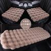 Cojín de coche de imitación de piel de conejo, cojín cuadrado de otoño e invierno, cojín de coche pequeño de tres piezas, cojín de invierno, cojín de asiento de coche