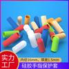 Fundas para Dedos de Silicona Cinco Dedos Industriales Aislantes del Calor Antideslizantes Medio Dedo Anti-quemaduras Mano Aislante del Calor Protector de Dedos Resistente a Altas Temperaturas Fundas para Dedos