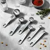 Cuchara Medidora de Granos de Café de Acero Inoxidable Taza Medidora con Báscula Cuchara Medidora para Té con Leche Polvo de Hielo Café Molido Cuchara Medidora de Condimentos para Cocina