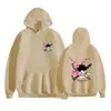 Transfronterizo nuevo una pieza estampado casual holgado estudiante Harajuku hombres y mujeres sudadera con capucha hoodie periférico
