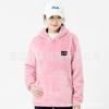 Sudadera Unisex Térmica, Color Sólido, Moda Casual, Control de Doble Zona, Forrada de Polar, Sudadera con Capucha Gruesa y Cálida