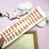 Nuevas Tiras de Uñas Postizas de Alta Venta, Uñas Postizas Coloridas Ojo de Gato Usables, Uñas Postizas Degradadas, Uñas Postizas Usables