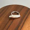 Brincos e Anéis Minimalistas Brilhantes em Forma de Gota, Estilo Básico com Design Único, Versátil para o Dia a Dia, Moderno e Discreto, Personalização em Pequenos Lotes