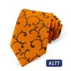 Em estoque Atacado Gravata Masculina Tecido Jacquard de Poliéster Padrão Retro para Vestido de Negócios Fonte Suprimento Gravata de Mão Gravata
