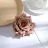 Cabeça de flor rosa diamante com borda ondulada artificial de 10cm para comércio exterior, bolas de flores transfronteiriças, materiais florais, arranjos florais, flores artificiais de casamento