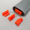 Tampa de silicone para poeira, equipamento de computador, USB 2.0, capa protetora contra poeira, interface USB, à prova de poeira, uma tampa de assento feminina