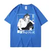 2024 Nova Camiseta de Verão Anime Japonês Tokyo Revengers Masculina/Feminina Kawai Harajuku m Solta Gola Redonda Top