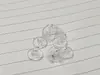 Accesorios para el cabello hechos a mano DIY material cuerda para el cabello hebilla hebilla de anillo para el cabello hebilla de cuerda para la cabeza accesorios lazo fijo