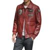 Primavera e Outono de 2019 Novo Jaqueta de Couro PU Bordada com Lapela para Homens Roupas de Moto Moda Casual Masculina AliExpress