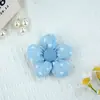 Novo Tecido Colorido de Bolinhas Flores Artesanais Broche DIY Grampo de Cabelo Materiais Roupas Sapato Flor Decoração Acessórios