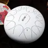 Tambor etéreo de clase D de la marca Huashu, tambor de loto de acero al carbono, 13 tonos, 12 pulgadas, color etéreo, tambor de disco, tambor de lengüeta de acero, percusión