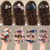 Presilha de Cabelo Fofa Bico de Pato para Primavera e Verão, Presilha de Garra Grande e Requintada, Grampo para a Parte de Trás da Cabeça, Presilha de Cabelo Color-Blocking para Mulheres, Piranha xadrez