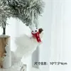 Simulación de espuma transfronteriza ardilla blanca trepando árbol adorno para árbol de Navidad, decoración de escritorio, decoración navideña, directo del fabricante