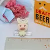 Lindo ornitorrinco celebridad de internet pasador tocado funda de teléfono pegatinas pegamento de crema joyería hecha a mano diy accesorios pequeños de resina lote