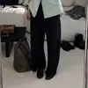 Primer Encuentro con los Mocasines Plisados de Estilo Británico Vintage, Zapatos Slip-On de Punta Redonda con Tacón Grueso, Zapatos de Piel Negra