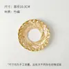 Arte de Bambu Xin Sheng Formato de Zongzi Decoração Trançada de Bambu DIY Estilo Chinês Auspicioso Artesanato Criativo Material de Arte Floral Trançado Feito à Mão