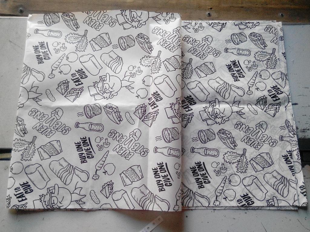 汉堡纸印刷加工