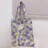Bolso de Mano de Gasa con Colgante de Encaje Floral Estilo Playa Hd3488 Bolsa Fresca para Niña Dulce Primavera y Verano