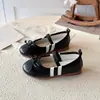 Zapatos de Cuero para Niños Primavera y Otoño 2026 Modelo Nuevo Zapatos de Princesa para Niñas Zapatos de Actuación con Lazo para Niñas Zapatos Planos para Bebé