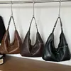 Bolsa Tote Personalizada para Motocicleta Estilo Retrô para Mulheres 2026 Lançamento Primavera Nova Versátil Leve Casual Bolsa de Mão Bolsa de Ombro
