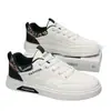 Zapatos Casuales Bajos para Hombre Estilo Nuevo de Primavera y Otoño para Hombre Venta Caliente Zapatos de Tabla Ligeros Versátiles Suela Suave Zapatos Blancos para Hombre