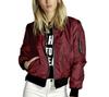 Chaqueta exterior corta con cremallera de moda europea y americana para otoño e invierno 2016 en eBay y AliExpress.