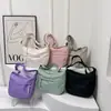 Bolsa Transversal Feminina Estilo Ins Japonês Versátil Bolsa de Ombro Fashion para Estudantes Universitárias Bolsa Tote para Lazer ao Ar Livre Viagem