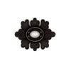 W60805 Cobre Nuevo Estilo Chino Hecho a Mano DIY Color de Noche Accesorios Básicos Adornos para el Cabello Materiales Hanfu 22*27mm