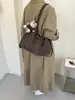 Mochila Bolso Tejida de PU Retro de Alta Calidad para Mujer 2026 Nuevo Otoño/Invierno Bolso de Hombro de Gran Capacidad Bolso Versátil para el Trabajo