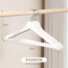 Perchas de Madera Maciza para Adultos para Tiendas de Ropa, Percheros de Madera para Ropa y Pantalones, Perchas de Madera para Ropa, Perchas de Madera para Hotel, Uso Doméstico