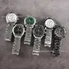 Al por mayor en stock de fábrica Comercio exterior transfronterizo Banda de acero redondo Moda Resistente al agua Luminoso Seis manecillas Tres subesferas Reloj de cuarzo para hombres y mujeres