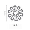 Novo TPR Heat Insulated Dining Plate Mat impermeável Anti-Slip Bowl Mat Anti-Scalding Coaster Household Dining Table Heat Insulated Protective Mat