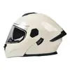 Casco Eléctrico para Motocicleta para Hombres y Mujeres, Casco Integral para Todas las Estaciones con Certificación 3C/Dot, Casco Abatible