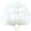 Balões de Aniversário Amazon 10 polegadas Conjunto de Balões de Cor Sólida Balões para Decoração de Feriado Balões Metálicos Foscos Maca