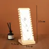 Soporte de exhibición de collar desmontable de bambú y madera en stock, colgador de joyería para cadena de clavícula, expositor de collares, soporte para accesorios de fotografía y transmisión en vivo