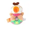 Lindo perrito búho abeja conejo animal de dibujos animados anillo de mano bebé peluche juguete campana de mano juguete