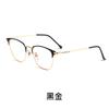 Popular en línea 3389 montura de gafas retro metal redonda gafas ópticas montura de gafas para miopía ultraligera montura de gafas para hombre