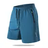 Tamanho Europeu Transfronteiriço Verão Mais Vendido Shorts Masculinos Moda Tendência Sensação de Gelo Soltos Reta Cinco Pontos Calças Versáteis de Comprimento Médio