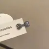 Pinza de Pato Pequeña con Lazo de Pedrería Pasador de Cristal Pasador de Gama Alta Mini Pinza para Flequillo Accesorios para el Cabello