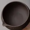 Cuenco de Arcilla Púrpura para Matcha Set de Batidor de Té Cuenco de Té de Gran Capacidad Taza de Té Herramientas de Matcha Dinastía Song Accesorios de Té de Cerámica
