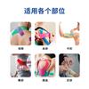 Parche muscular, cinta kinesiológica, parche con efecto muscular, vendaje, parche para el pecho, protectores de rodillas y tobillos.