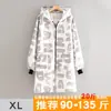Delantal Impermeable de Manga Larga Cocina Hogar Ropa de Trabajo para Cocinar Cubreol de Cocina Estampado Catering Ropa de Trabajo Abrigo para Exteriores