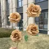 Valle de Huaxi 2026 Nueva Colección: Arreglos en tonos marrones, Serie de 2.5 Yuan, Venta al por mayor de flores artificiales para lugares de boda
