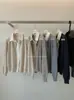 Y.JIA 2026 Otoño Estilo Coreano Suave Versátil Adelgazante Color de Contraste Patchwork Cuello Solapa Cárdigan de Punto para Mujer 576