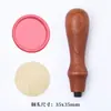 Cabeza de Cobre en Blanco para Sello de Cera con Mango de Palo de Rosa, en Stock, Cabeza de Sello en Blanco para Exportación, Material para Sello de Cera