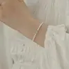 Pulseira de Sereia Estilo Oceano Super Fada, Pérola Imitação Azul Marinho, Pulseira de Casal Levemente Luxuosa e Exquisite para o Dia dos Namorados Chinês